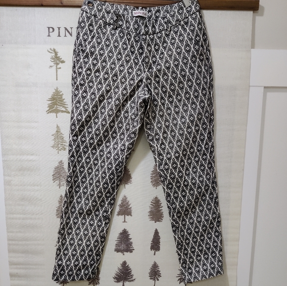 Merona Embroidered Pattern Pants - 2 - Picture 2 of 7